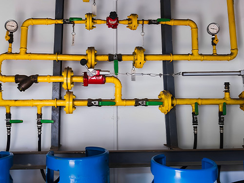 Industrial LPG Pipe line